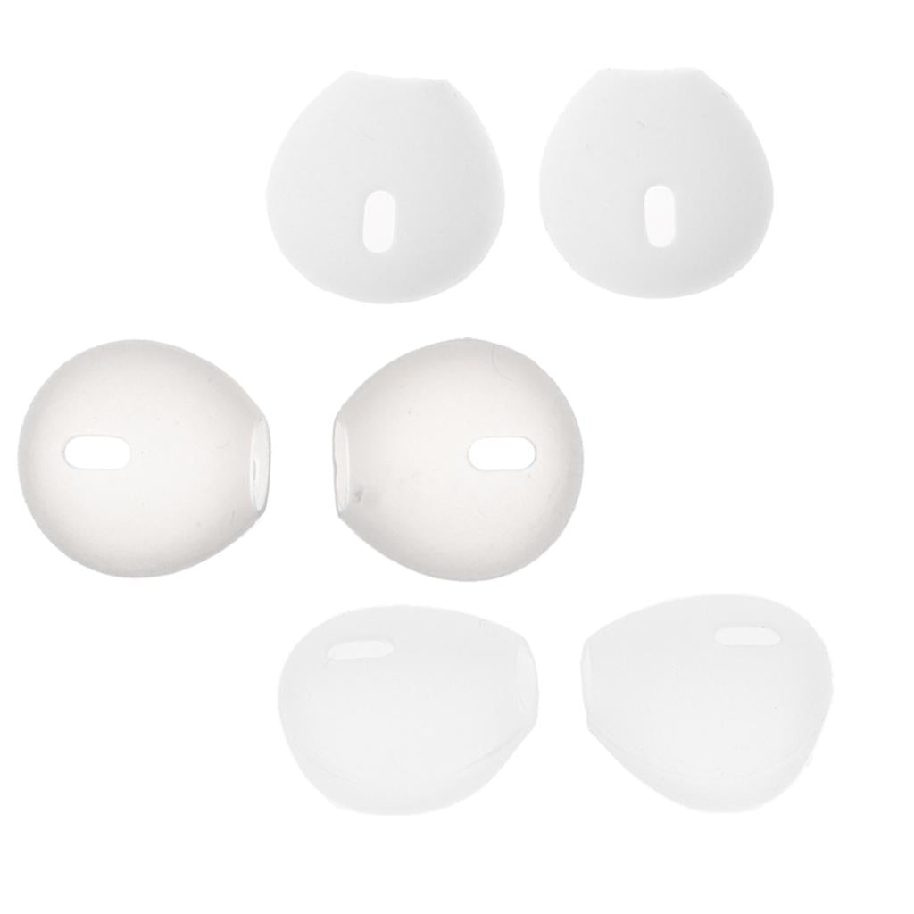 3 Pair Silicone Earbuds Eartip Caps for Apple AirPods iPhone 7 Earpods