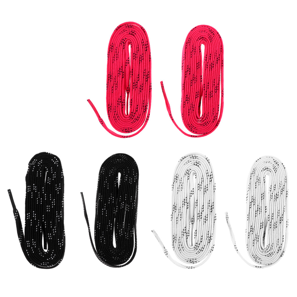 3 Pairs 96 inch Sports Ice Hockey Skates Shoe Laces Shoelace Replacement