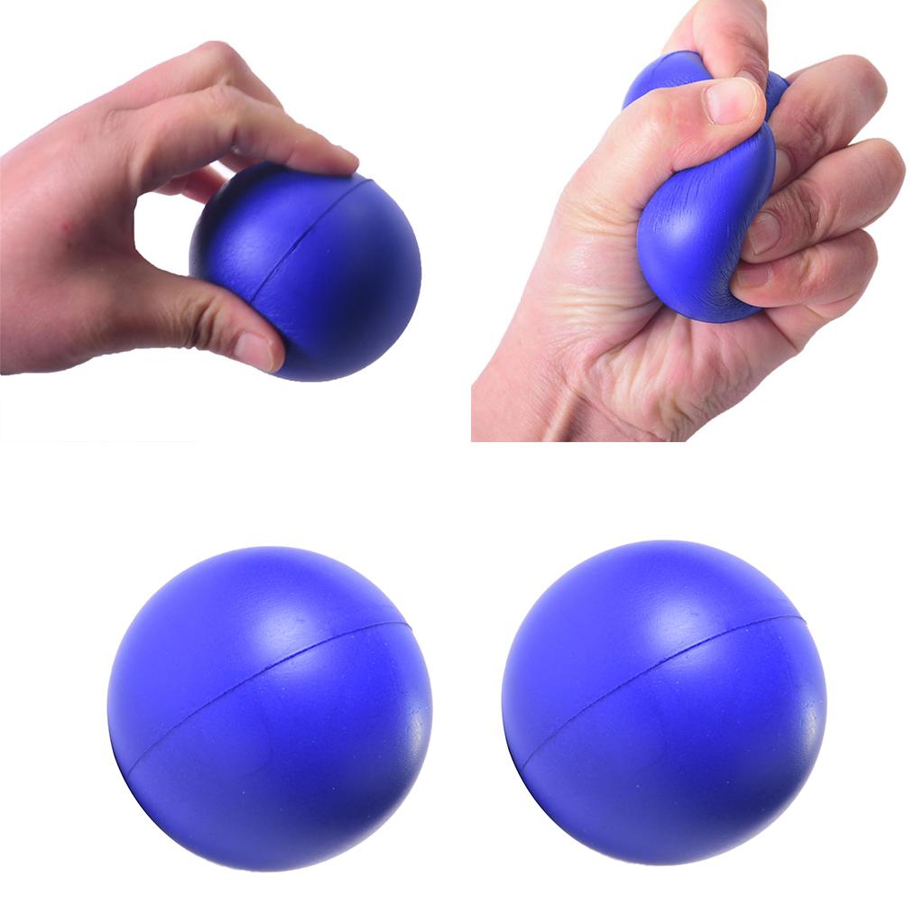 2X Portable Squeeze Stress Relieve Balls Hand Grip Exercise Balls Massage
