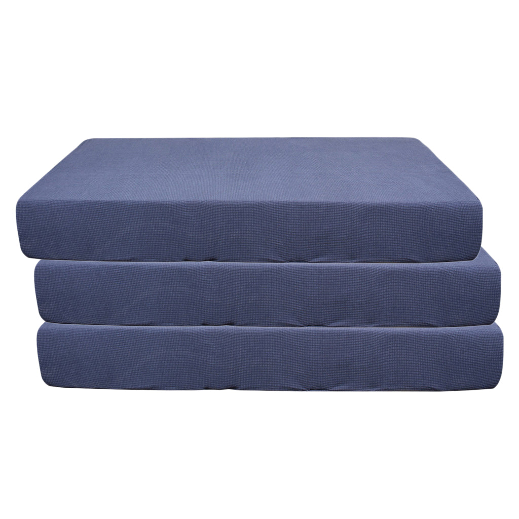 2/3/4pcs Stretch Spandex Jacquard Sofa Seat Cushion Covers Dark Grey-3pcs