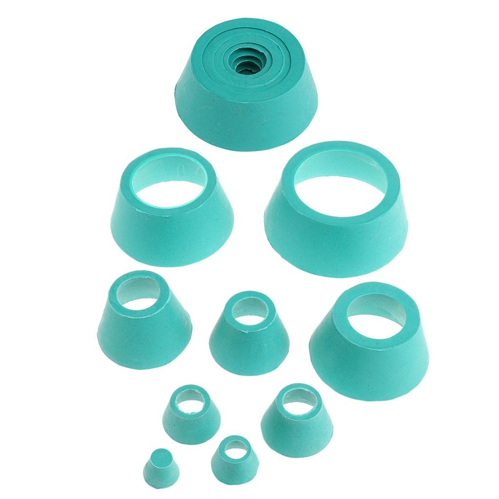 2 Set Filter Adapter Cone Rubber Stopper Buchner Funnel Flask Filtration Set