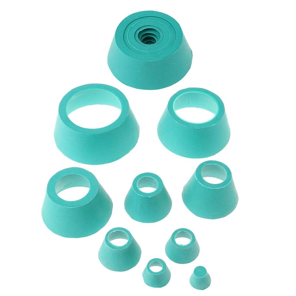 2 Set Filter Adapter Cone Rubber Stopper Buchner Funnel Flask Filtration Set