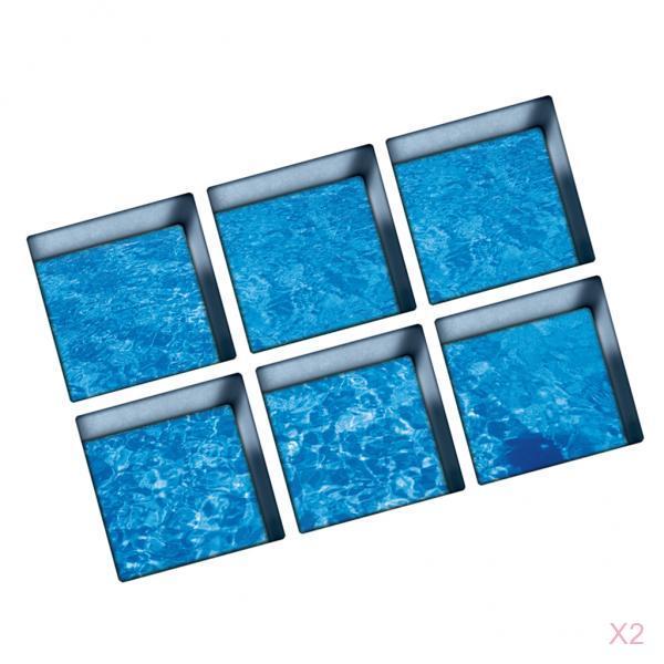 3D Effect Anti Slip Waterproof Bathtub Sticker Safety Bath Shower Treads