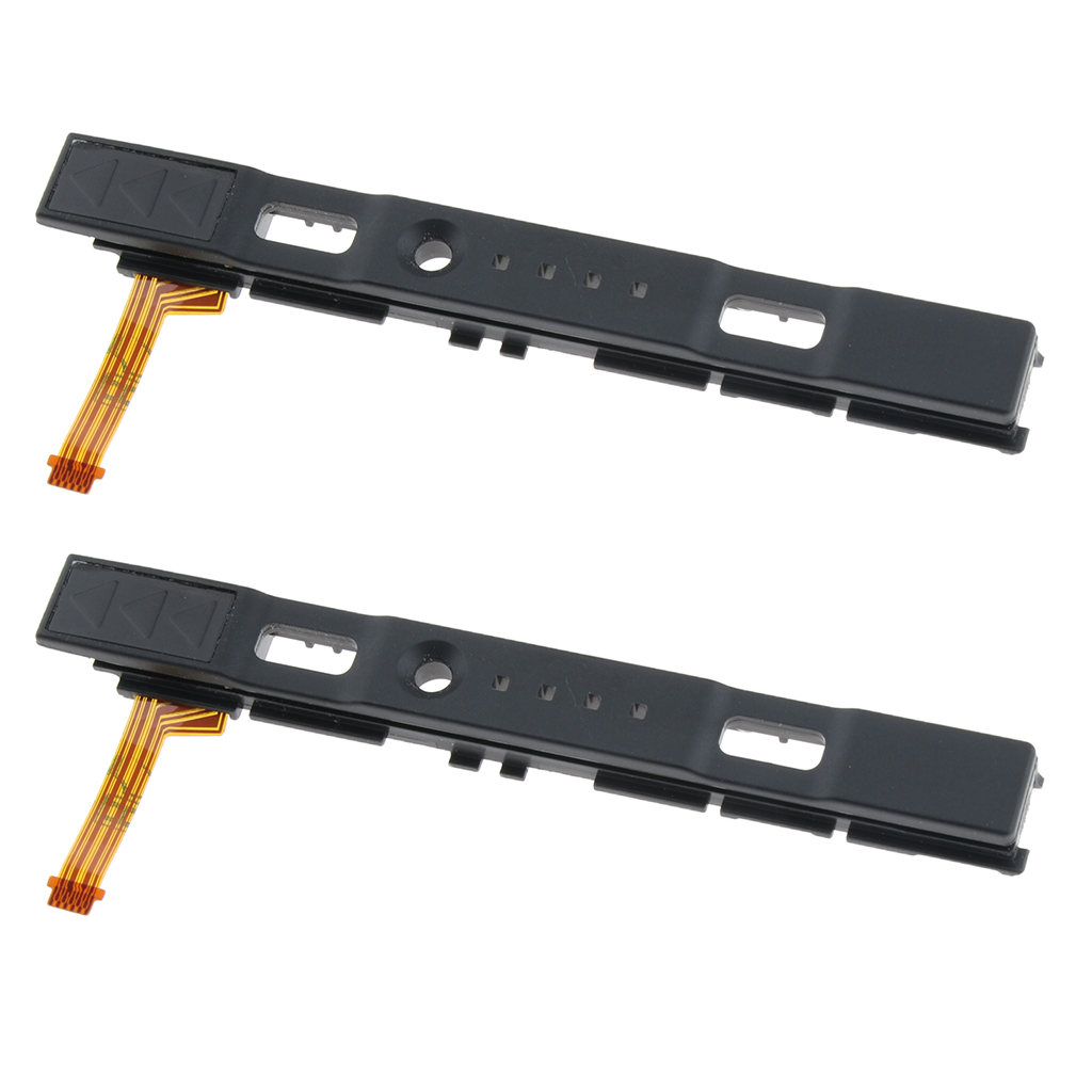 2x Right Rail Slider Assembly w/ Flex Cable for Nintendo Switch Joy-con Part