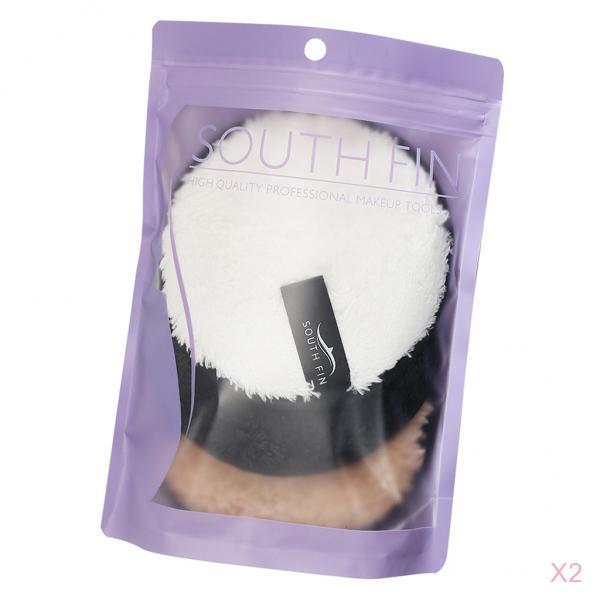 2x3 in 1 Reusable Makeup Remover Pads Cosmetic Facial Cleansing Puff Sponges