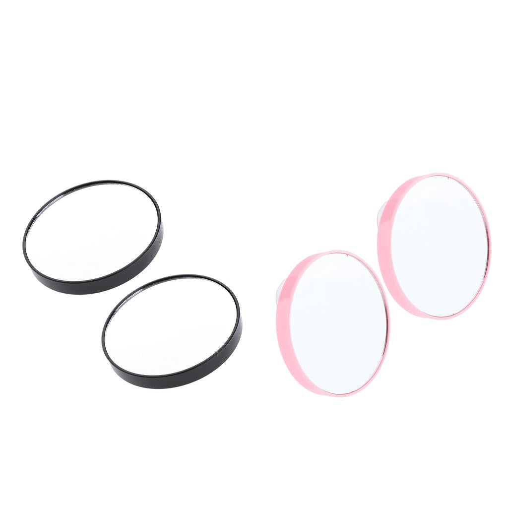 4xTravel Wall Suction Mirror 10X Magnifying Makeup Cosmetic Bedroom Mirrors