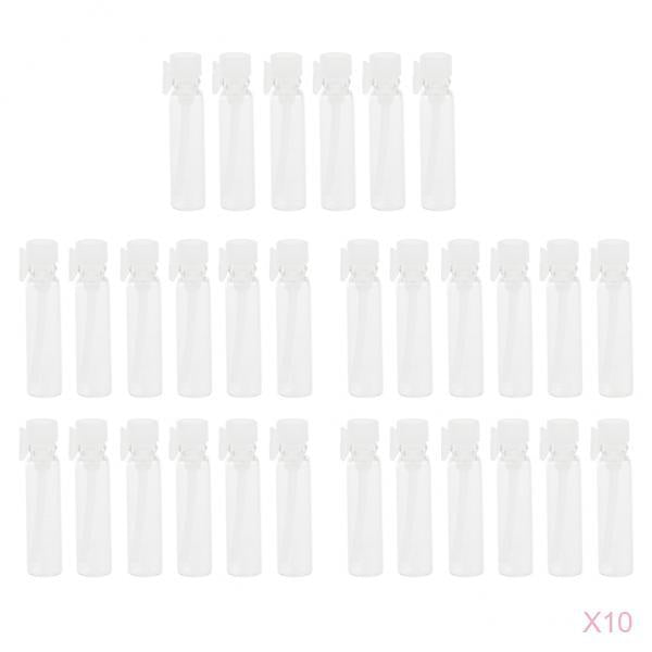 300X Mini Empty Perfume Trial Bottle Sample Vials Essential Oil Jar Cannings