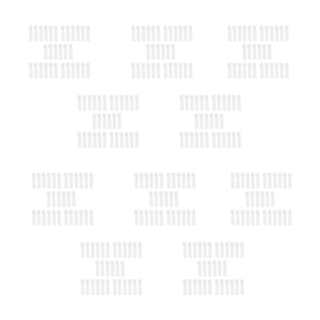 300X Mini Empty Perfume Trial Bottle Sample Vials Essential Oil Jar Cannings