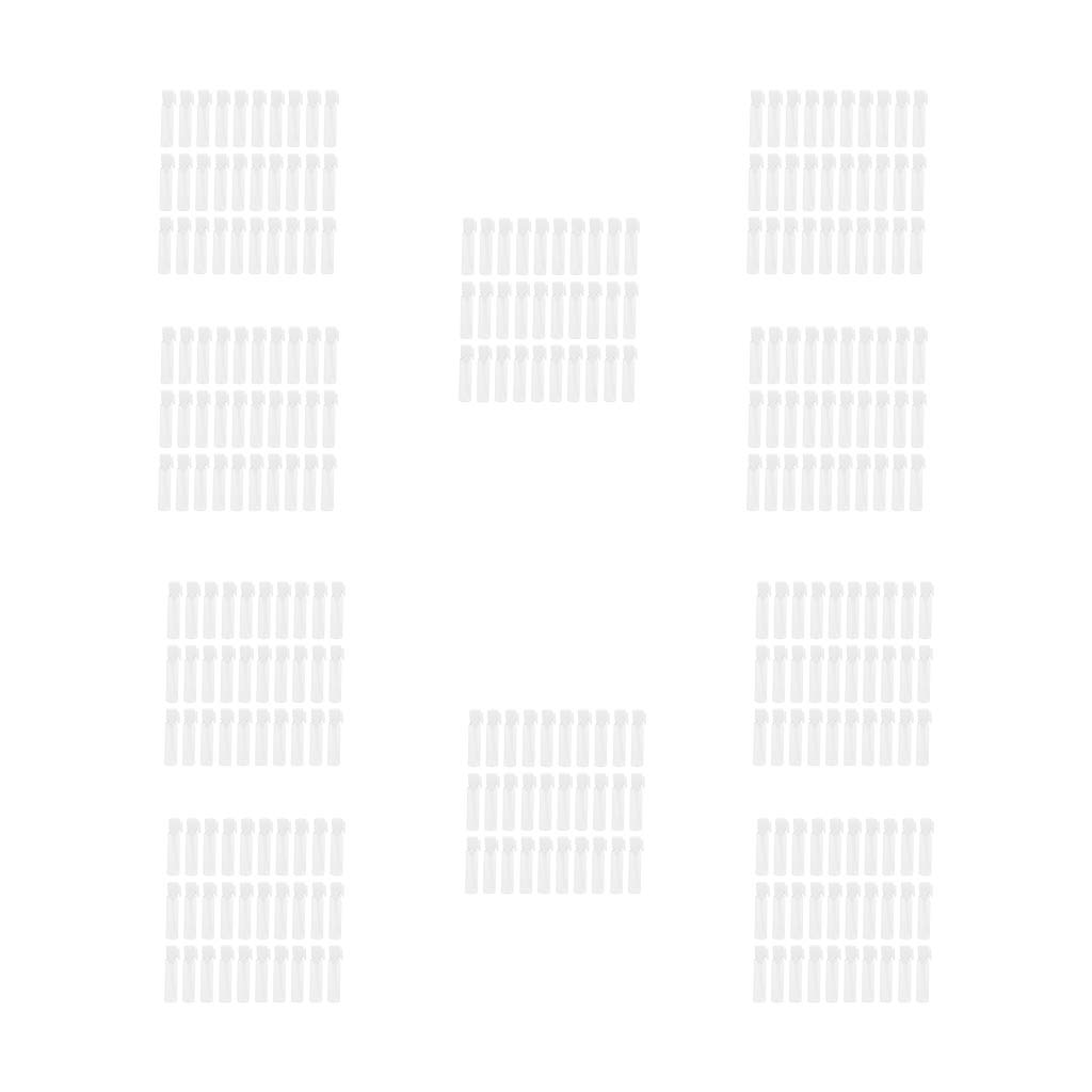 300X Mini Empty Perfume Trial Bottle Sample Vials Essential Oil Jar Cannings