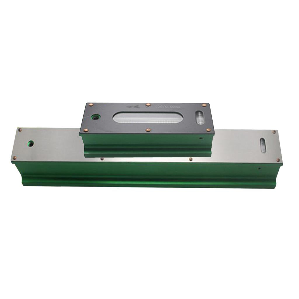 2 Pieces High Precision 0.02mm Bar Level Engineers, Carbon Steel 100mm 250mm