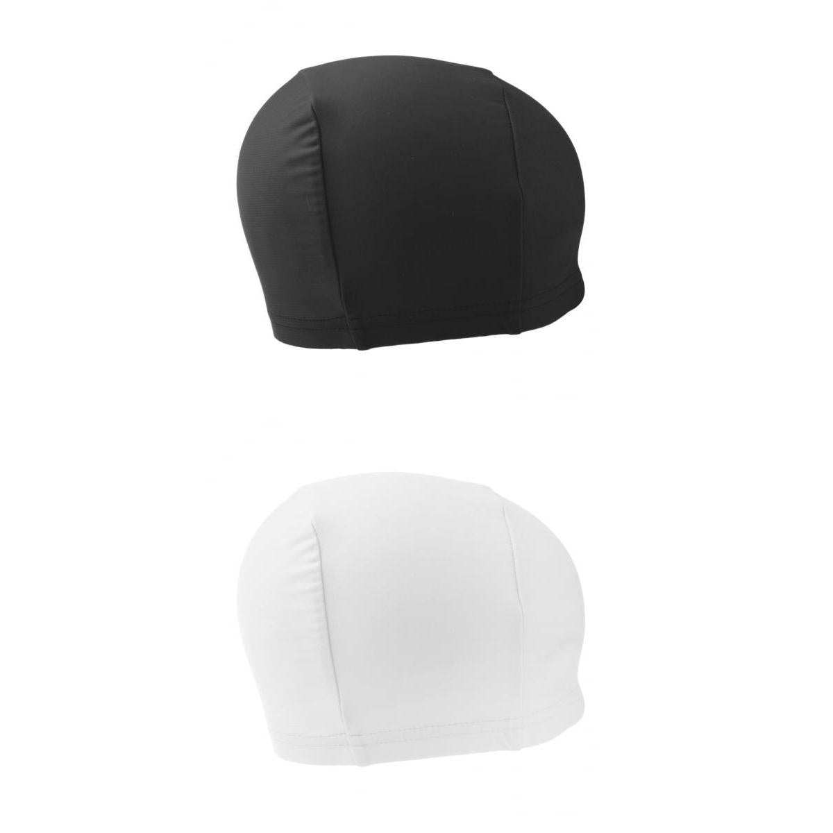 2x Skull Helmet Liner Beanie for Cycling Swimming Bathing Black & White