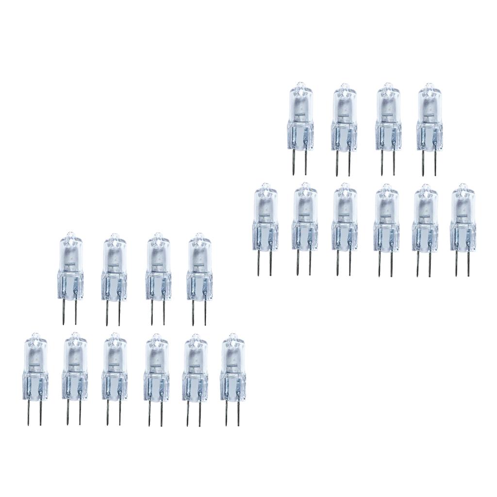 20 Piece Super Bright G4 6V 5w Tungsten Halogen Base Bulb Lamp Light