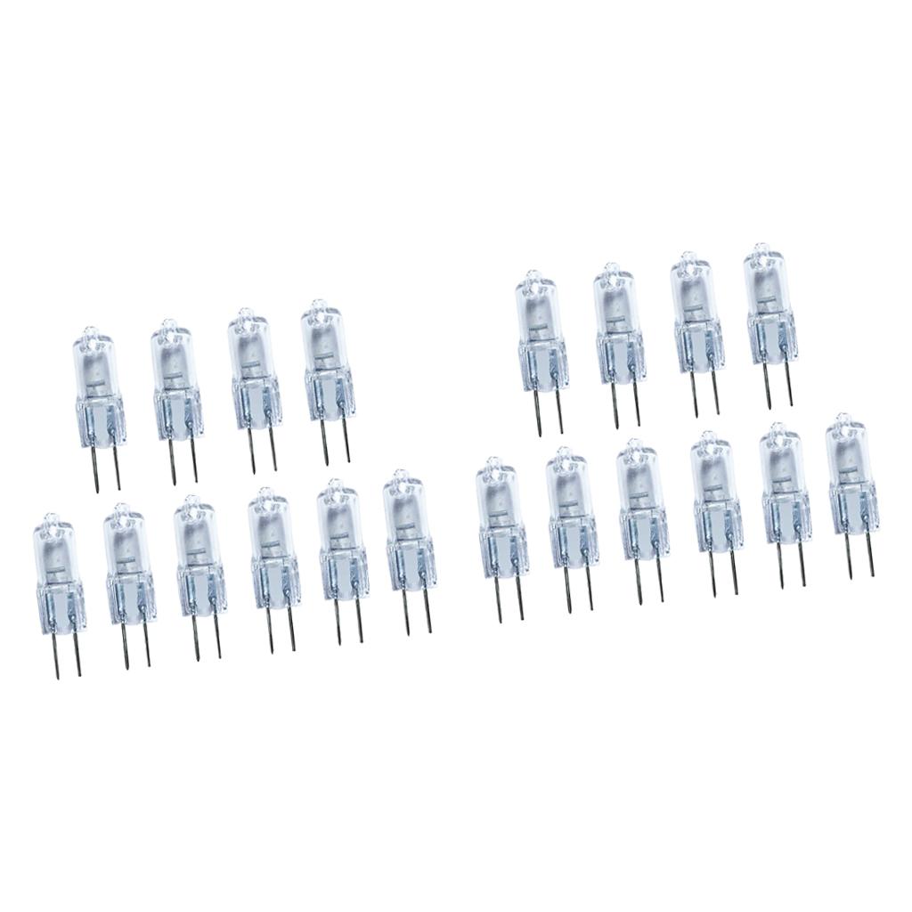 20 Piece Super Bright G4 6V 5w Tungsten Halogen Base Bulb Lamp Light