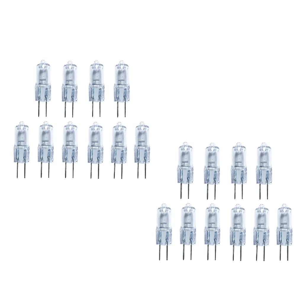 20 Piece Super Bright G4 6V 5w Tungsten Halogen Base Bulb Lamp Light