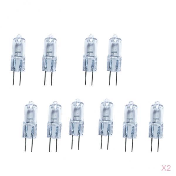 20 Piece Super Bright G4 6V 5w Tungsten Halogen Base Bulb Lamp Light