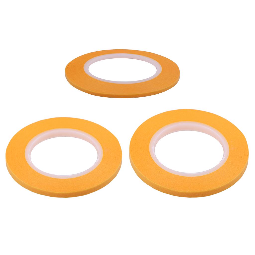 3pcs Model Painting Masking Tape DIY Spraying Painting Model Craft Tools