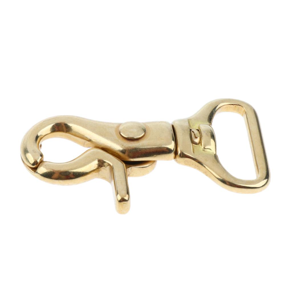 2x Lobster Clasp Hook Keychain Swivel Trigger Snap Hook Buckle Finding 20mm