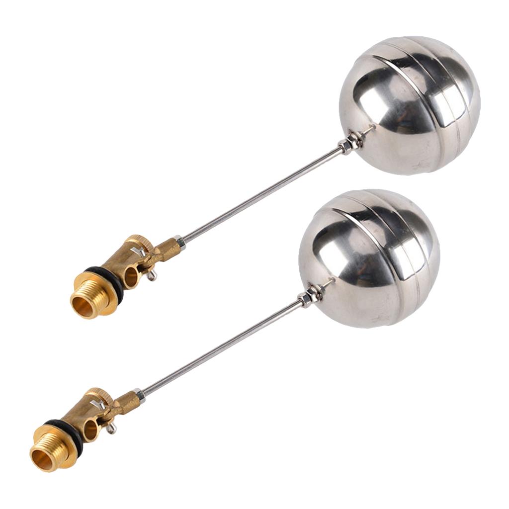 2Pcs DN20 Water Level Control Valve Water Tower Water Tank Float Valve