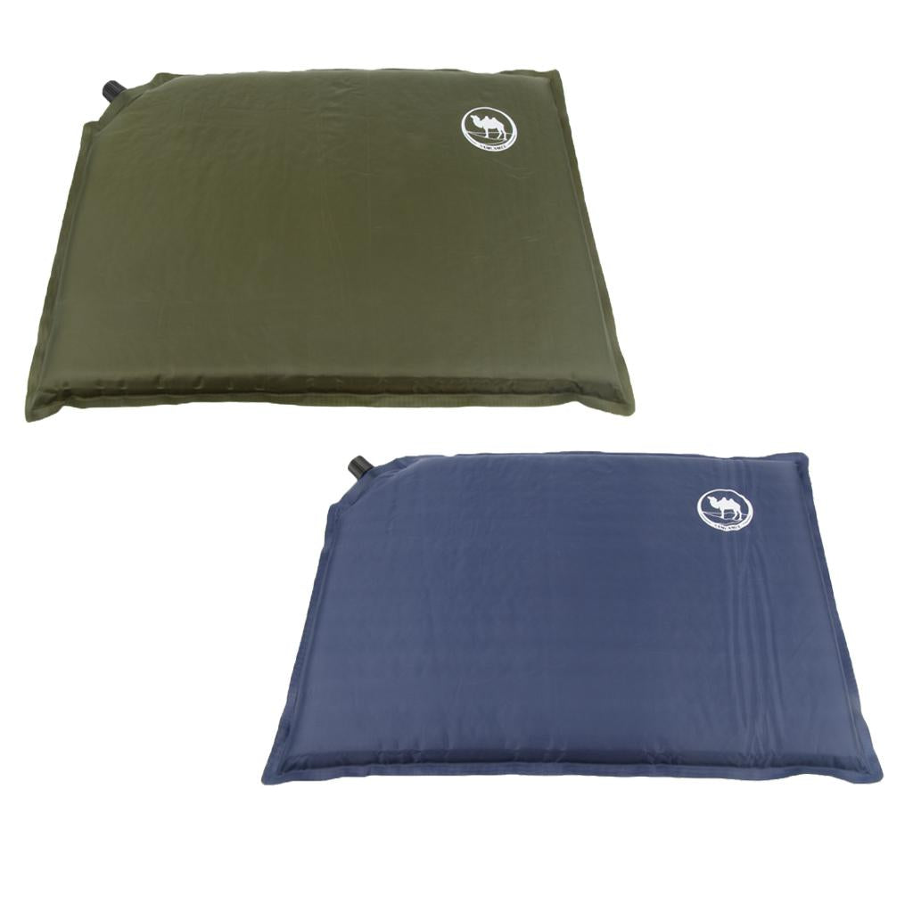 2Pcs Self Inflating Outdoor Sports Travel Camping Stadium Seat Cushion Pad