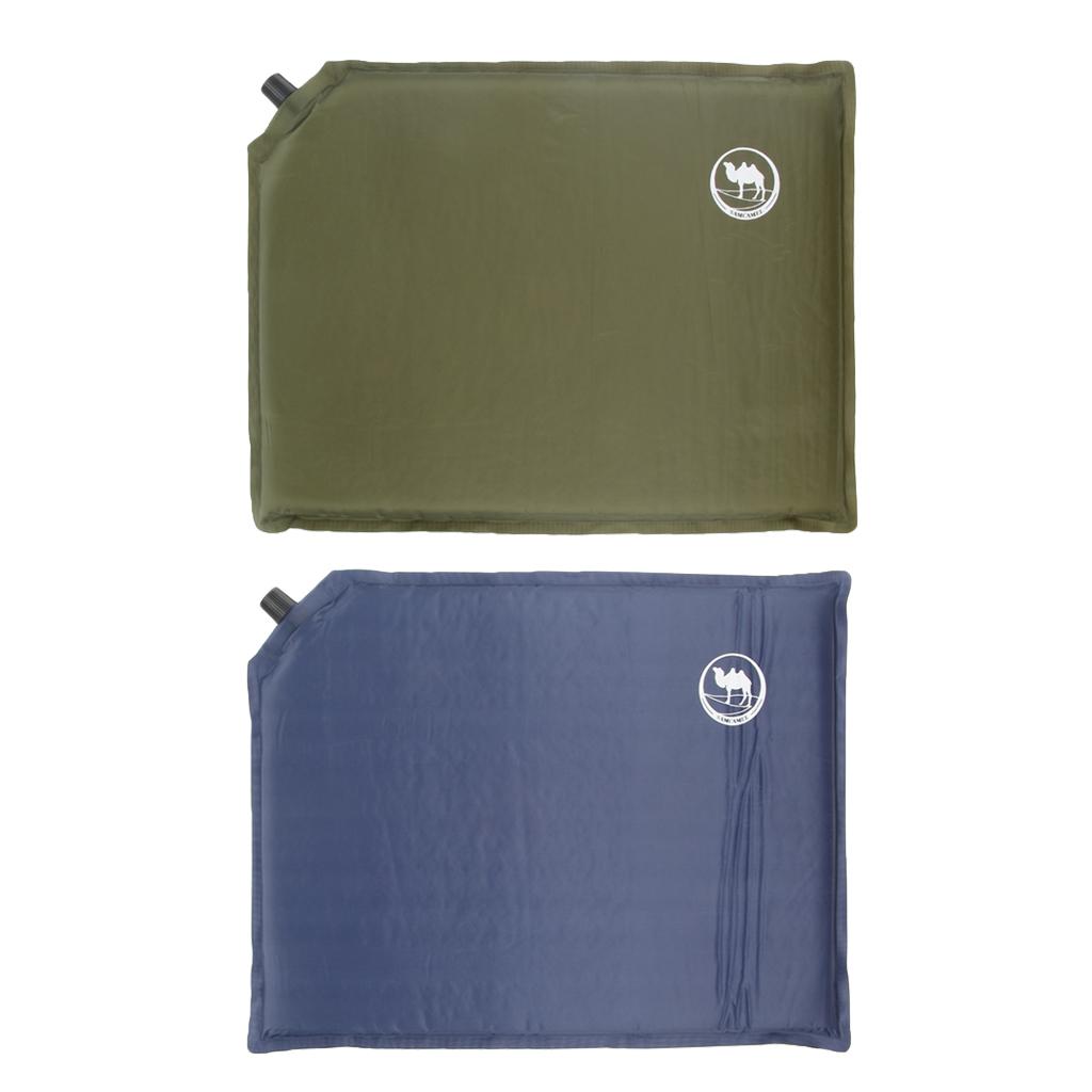 2Pcs Self Inflating Outdoor Sports Travel Camping Stadium Seat Cushion Pad