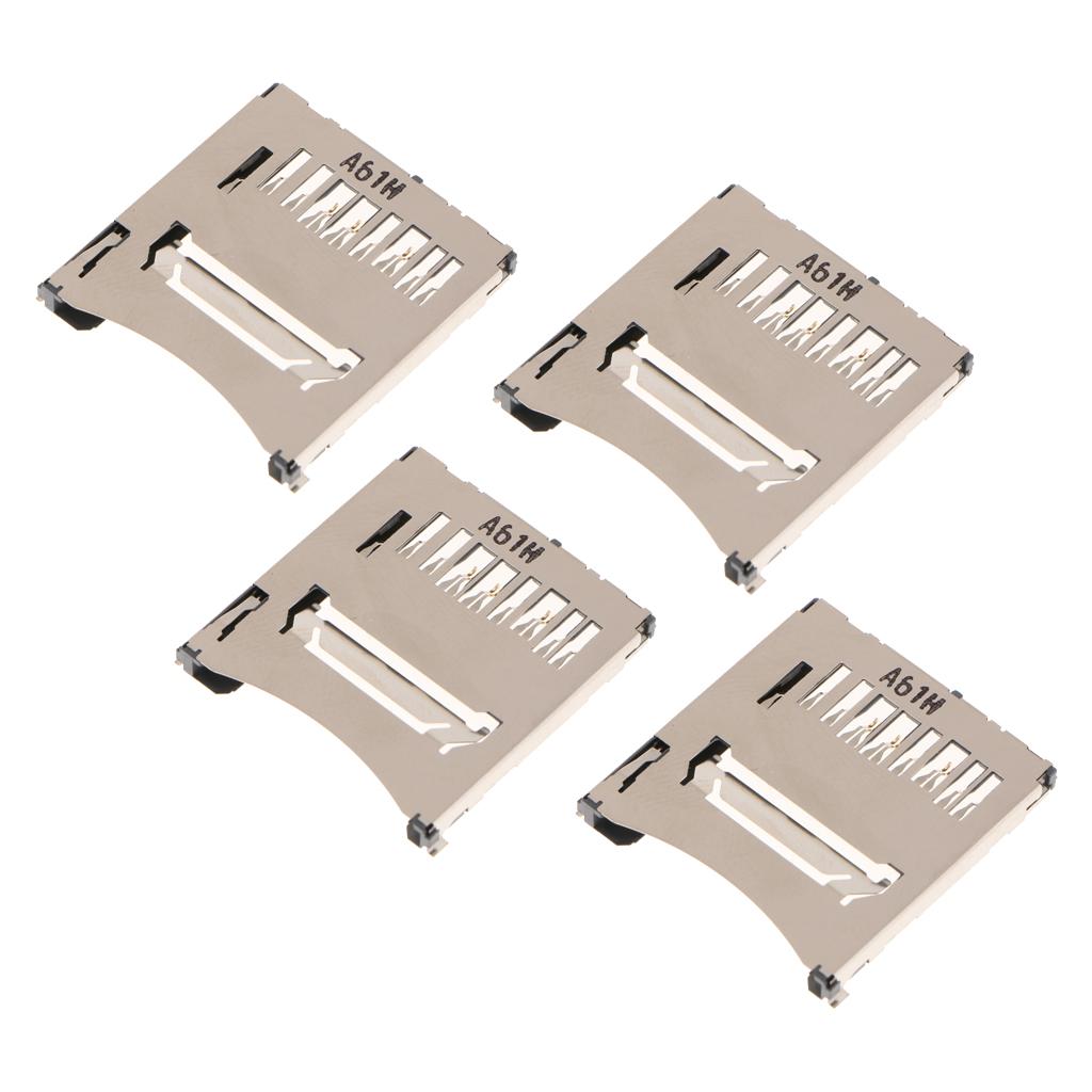 4x SD Memory Card Slot Holder Tray Protector for Nikon D3300 D810 D750 D70