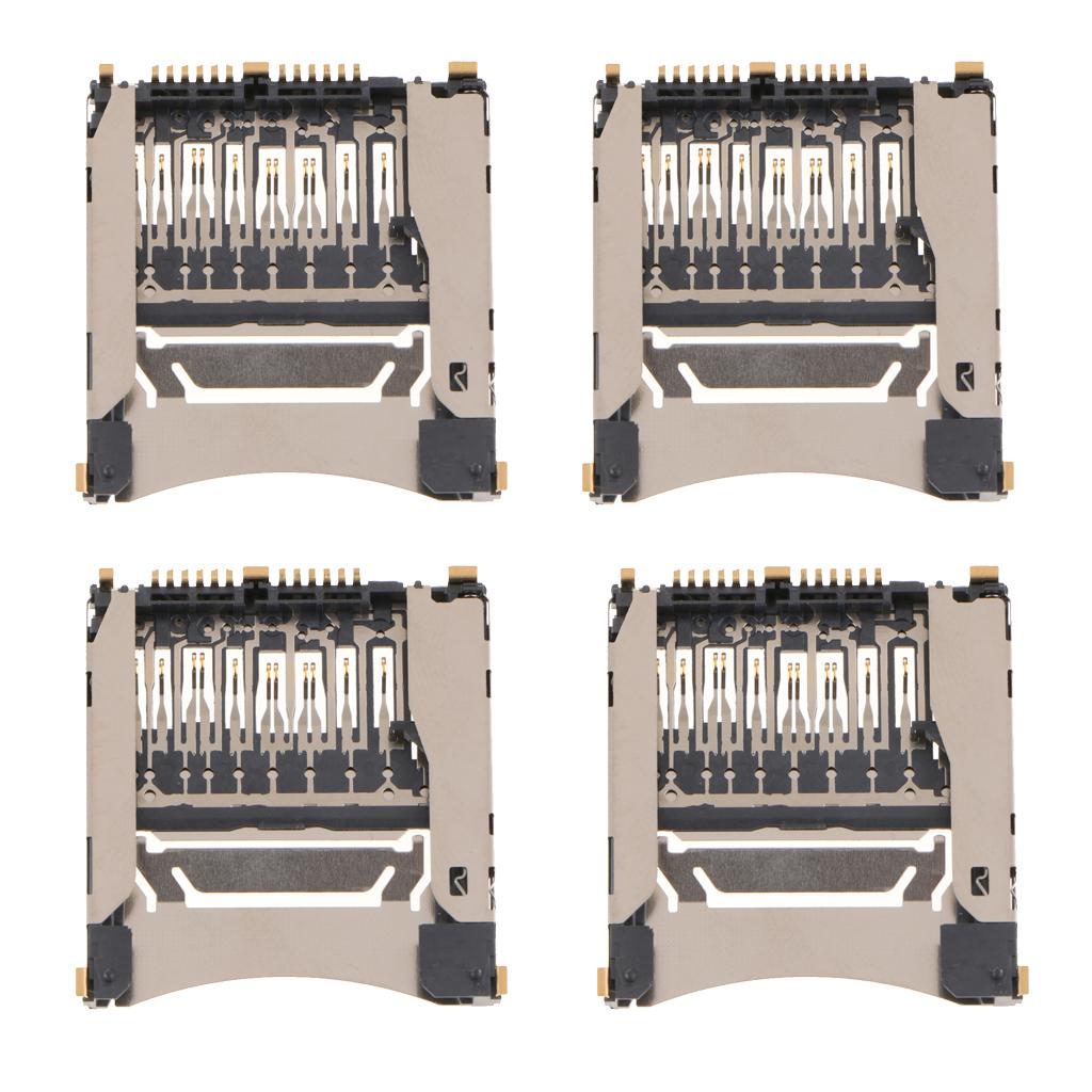4x SD Memory Card Slot Holder Tray Protector for Nikon D3300 D810 D750 D70