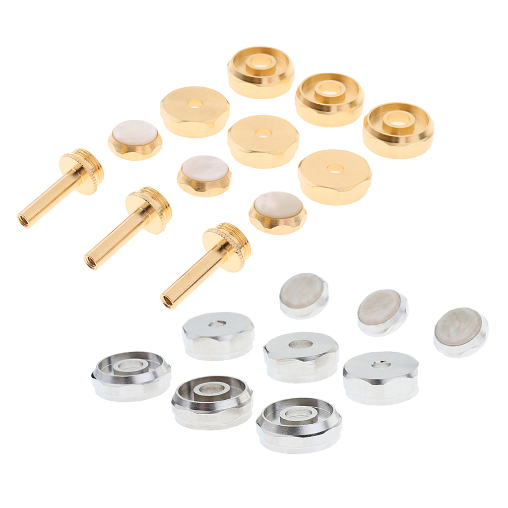 1 Set Trumpet Finger ButtonsAccessory & Trumpet Shell Inlaid Finger Buttons