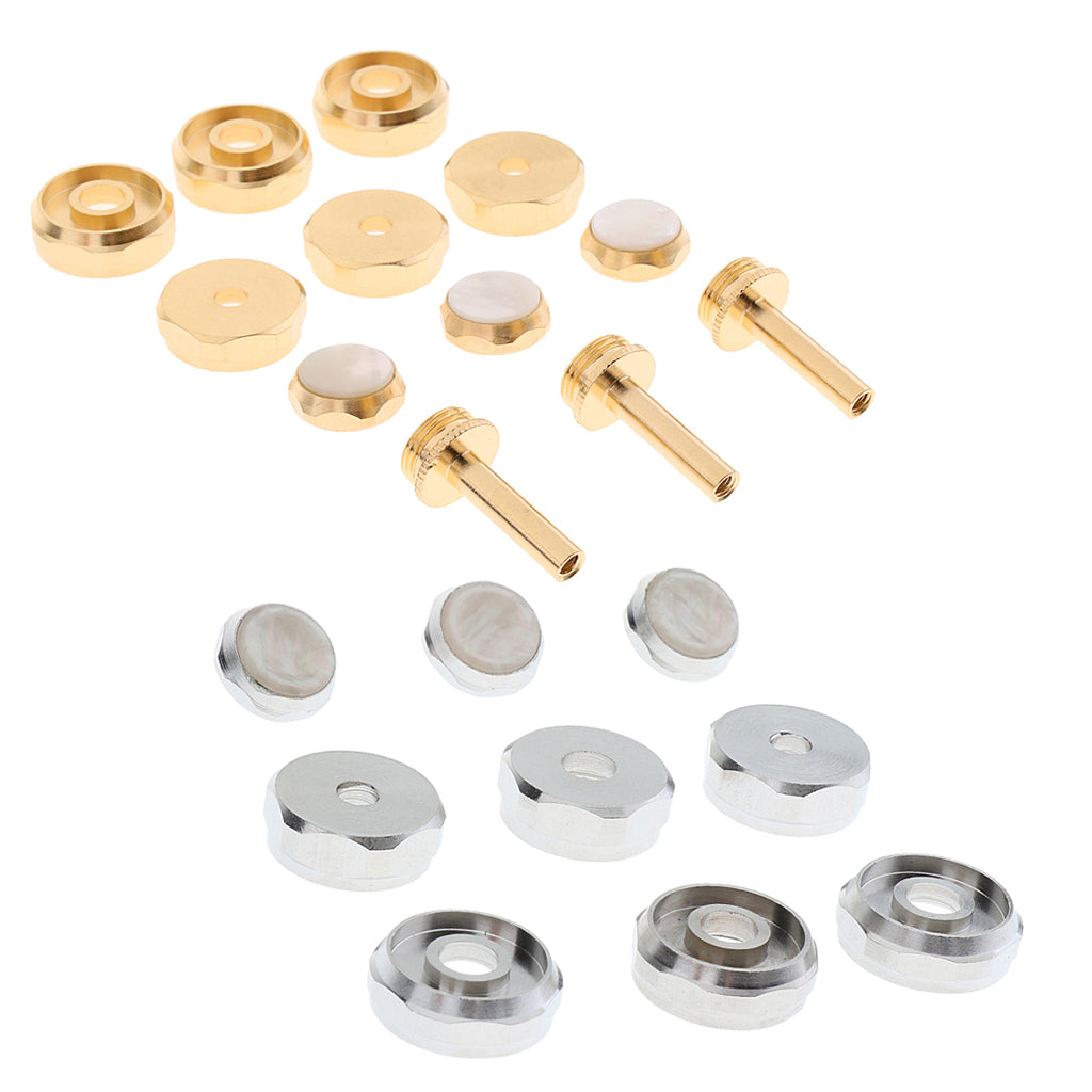 1 Set Trumpet Finger ButtonsAccessory & Trumpet Shell Inlaid Finger Buttons