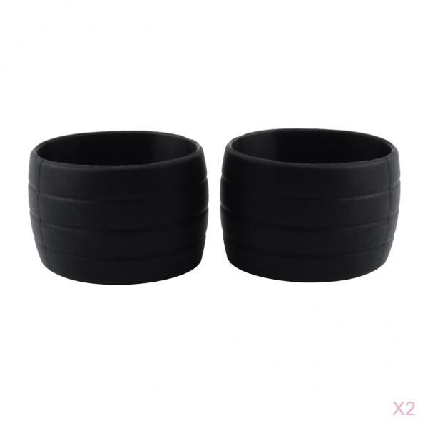 2 Pair Road Bike Drop Bar Fixed Gear Bicycle Handlebar Tape Bundle Ring 01