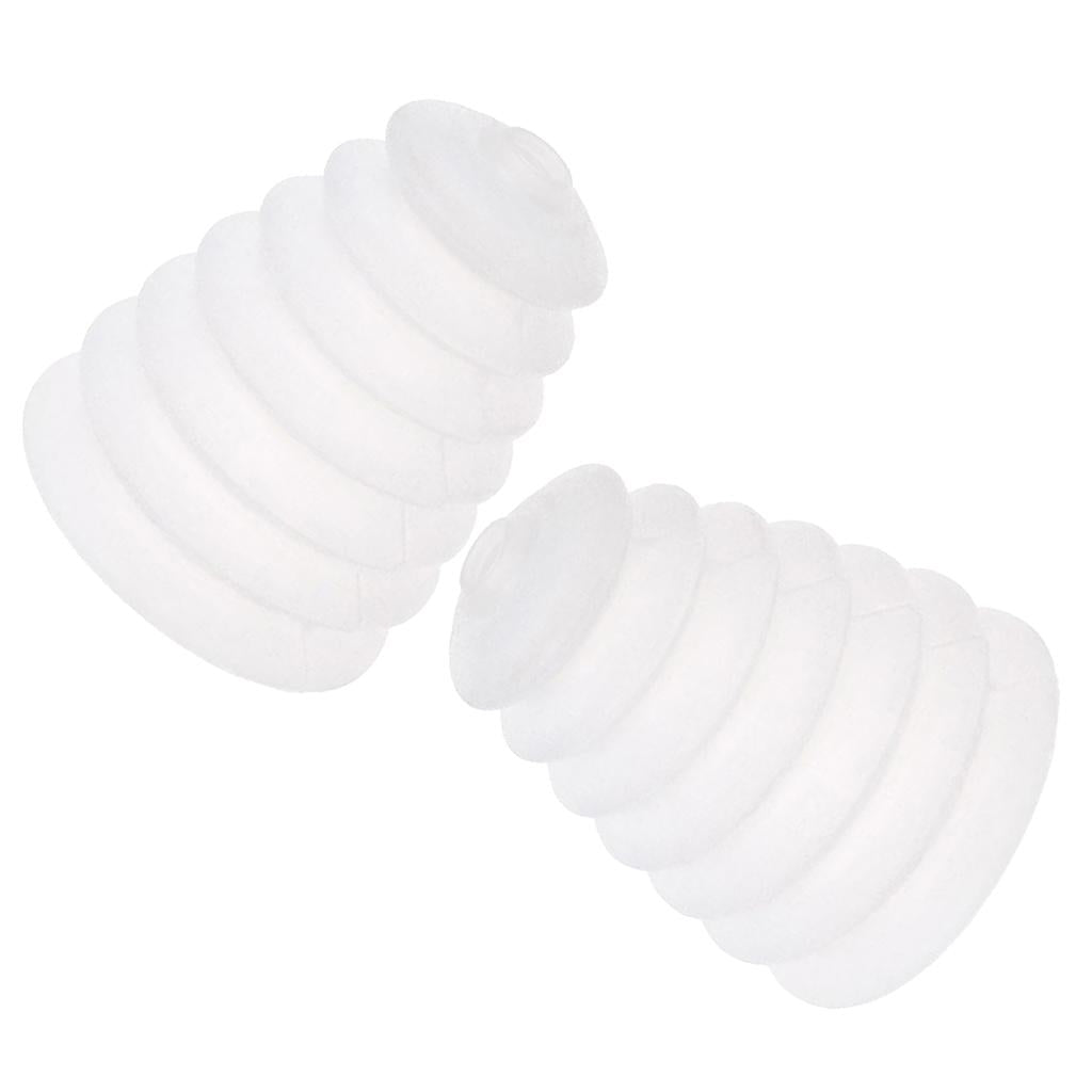 2X Electric Hammer Drill Rubber Dust Cover Dustproof Impact Power Tool White
