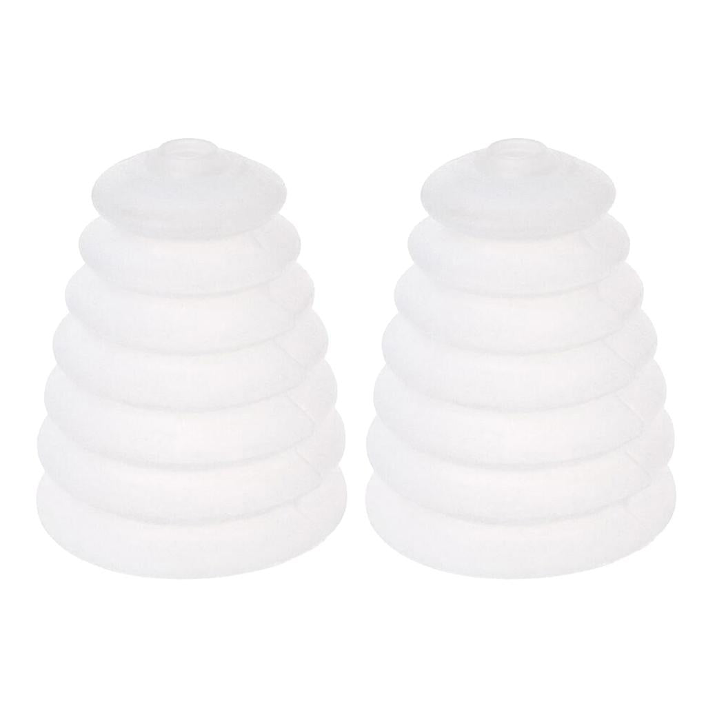 2X Electric Hammer Drill Rubber Dust Cover Dustproof Impact Power Tool White