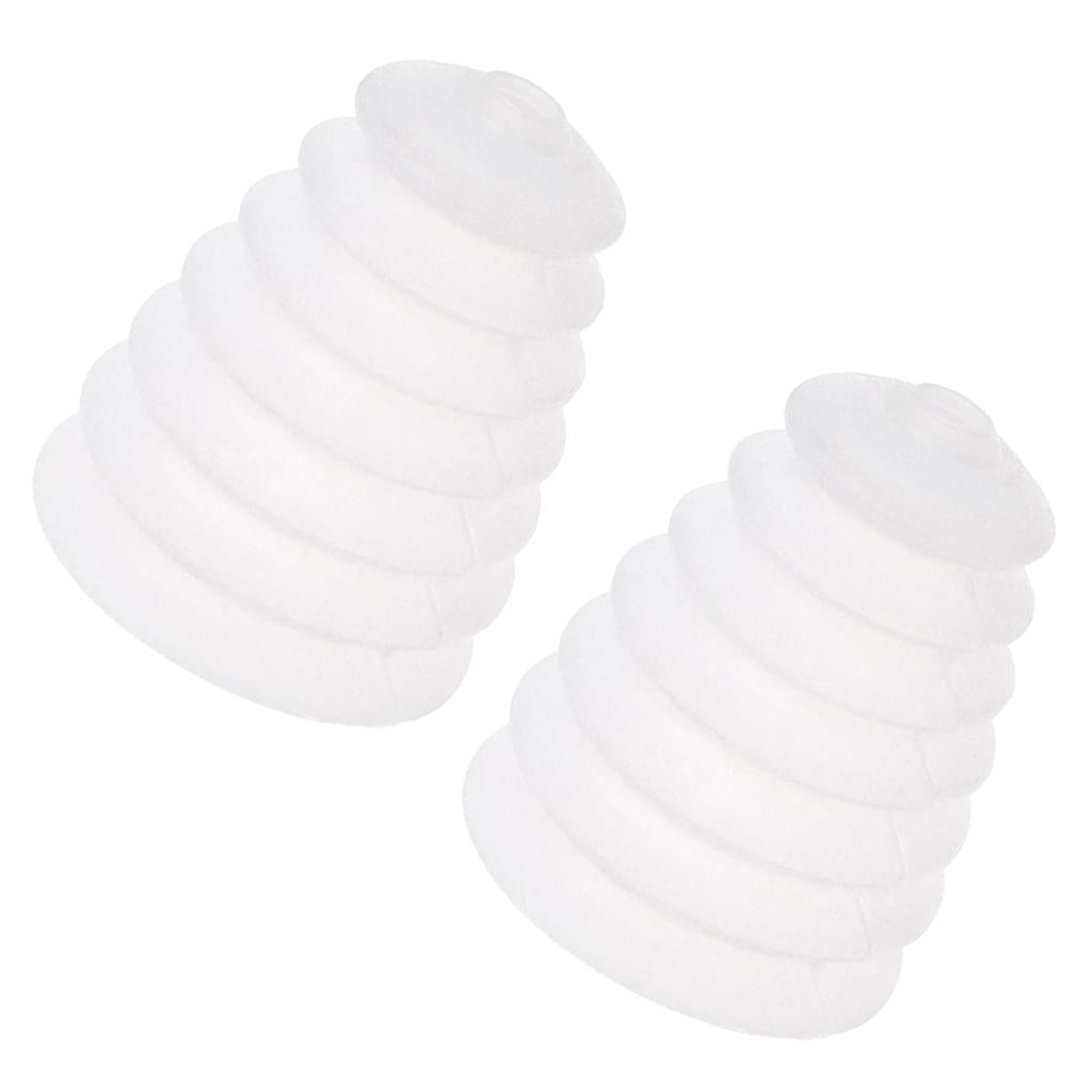 2X Electric Hammer Drill Rubber Dust Cover Dustproof Impact Power Tool White