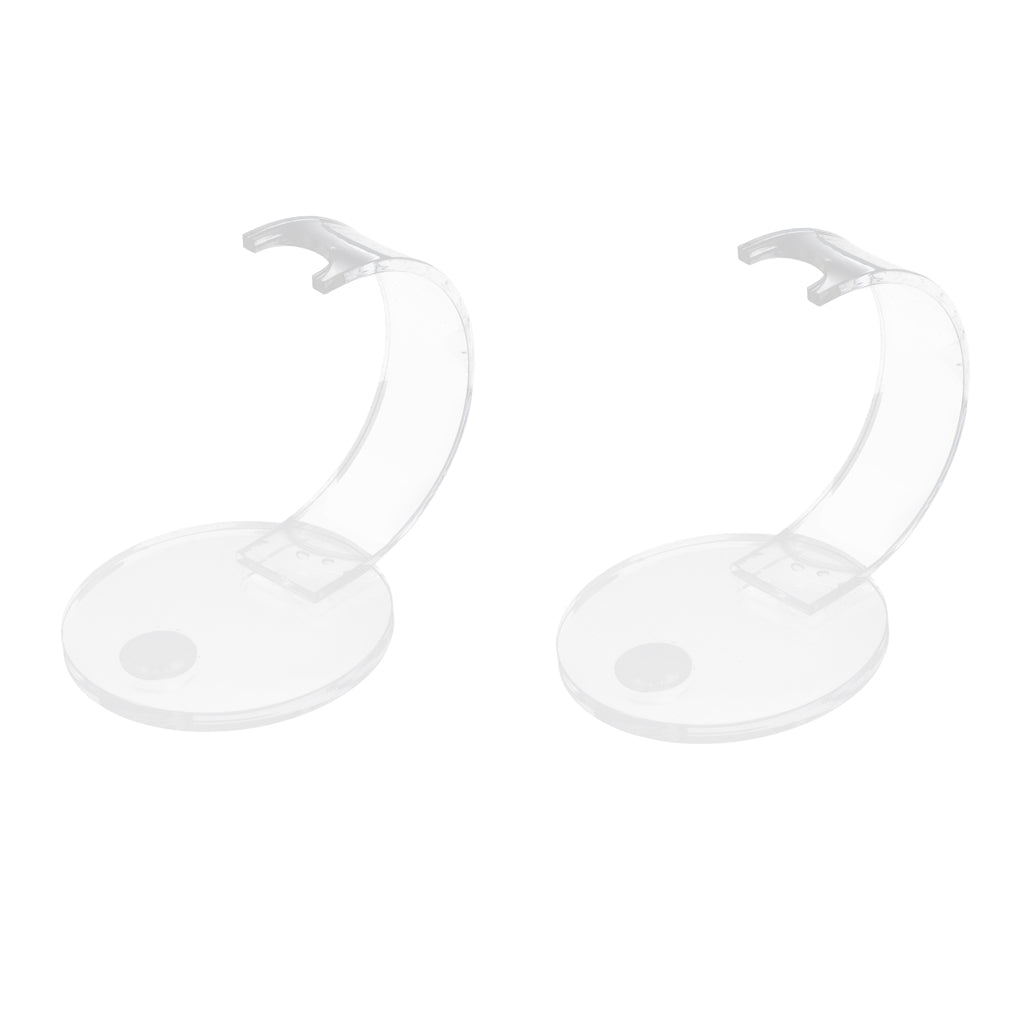 2x Clear Transparent Acrylic Pencil Display Stand Electronic Pen Rack Holder