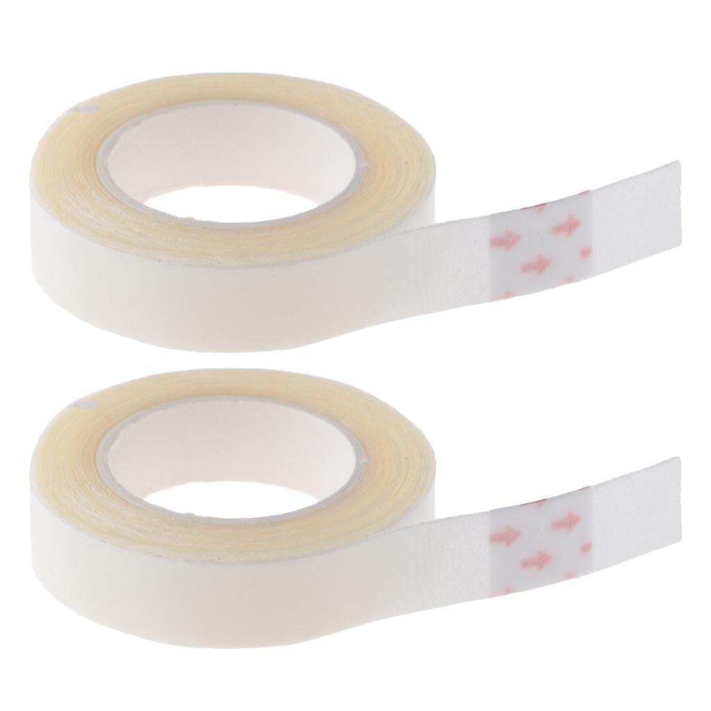 2x Double Side Wig Tape for Skinweft Hair Extension Toupee Hairpiece 3 Yards