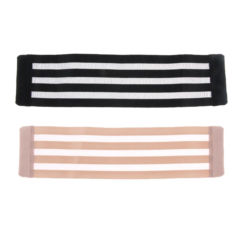 2 Pieces Bra Extenders 3 Hooks 3 Rows Elastic Bra Strap Extension for Women