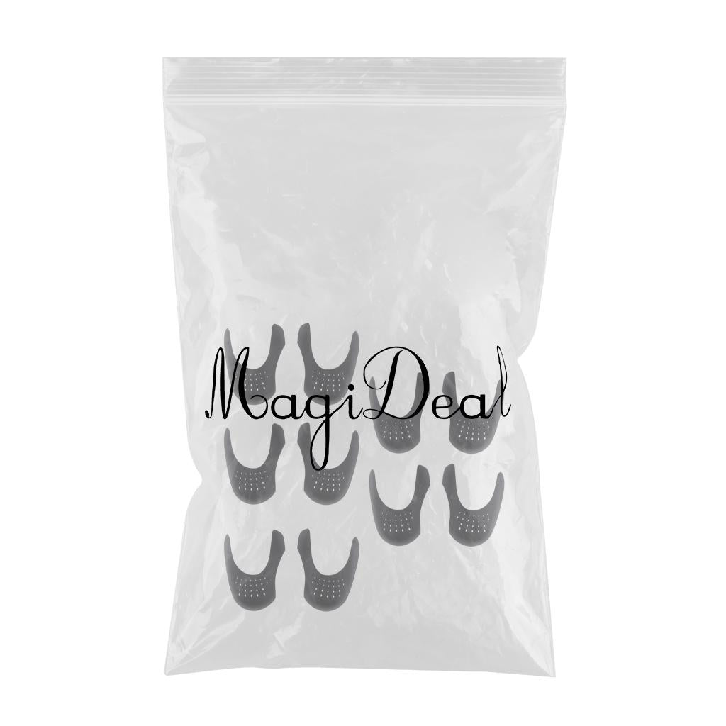 5 Pairs Black Protector Toe Box Decreaser Insert Anti