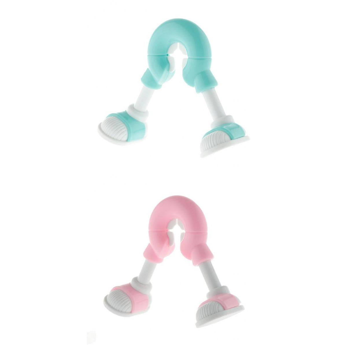 Cartoon Organizer White+Pink + Car Hanger Hook Headrest Holder White+Blue