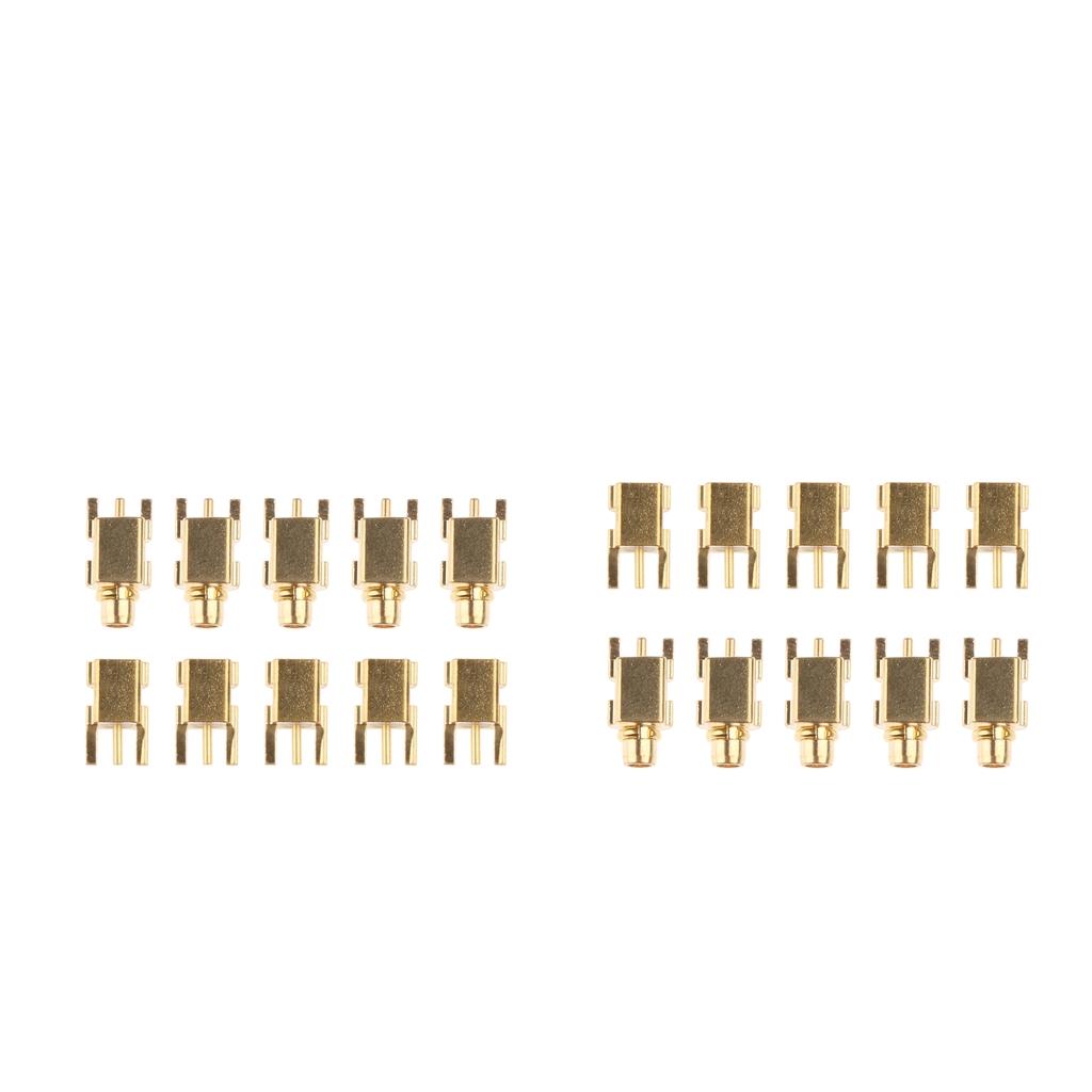 20 Pieces MMCX Socket Connector Male +Female for Shure SE215 / SE315 / SE425