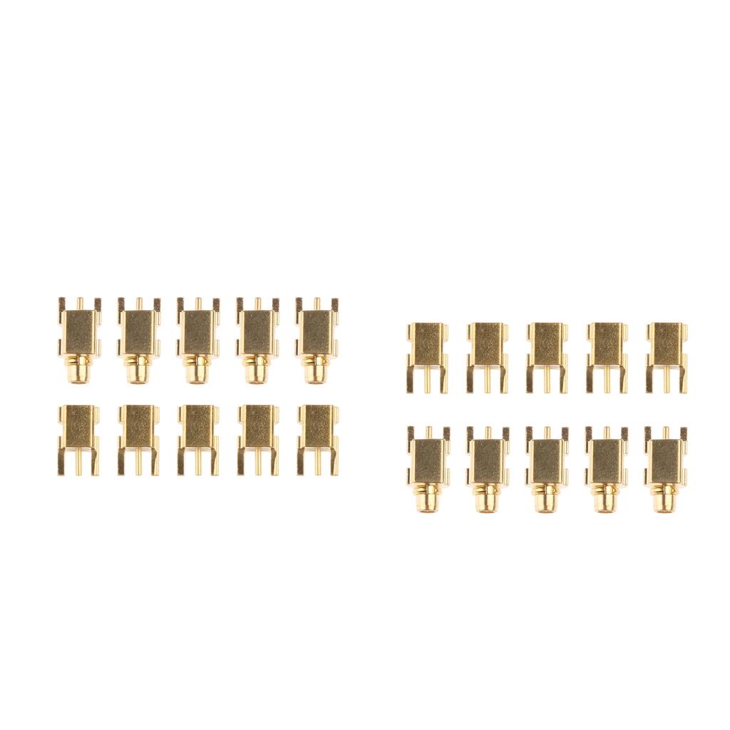 20 Pieces MMCX Socket Connector Male +Female for Shure SE215 / SE315 / SE425