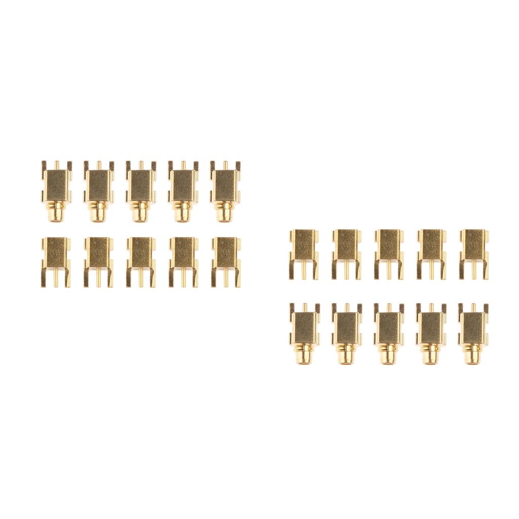20 Pieces MMCX Socket Connector Male +Female for Shure SE215 / SE315 / SE425