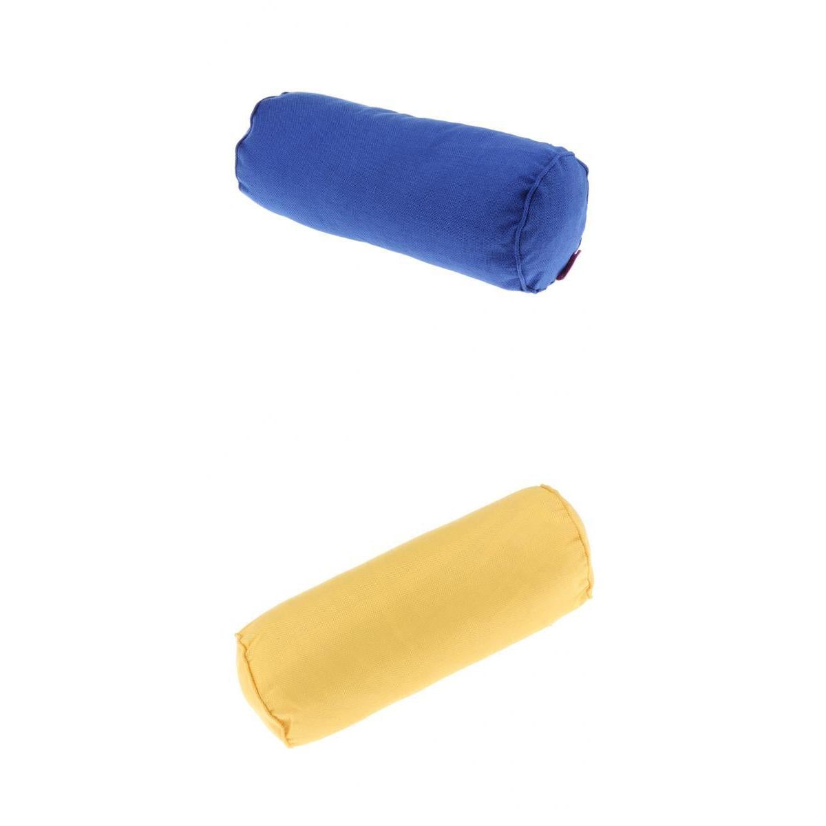 2Pieces Soft Orthopedic Neck Roll Pillows Round Cervical Support Pillows