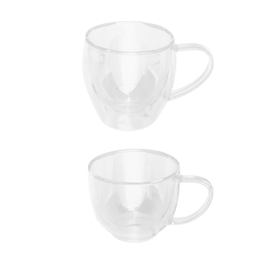 2Style 200ml Double-Layer Glass Espresso Cup Home Barware