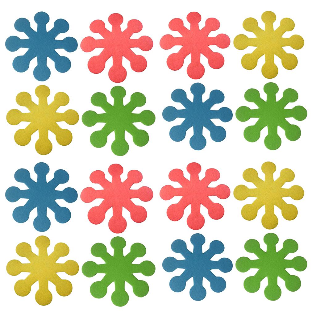 4set 16pcs Easter Decoration , Pot Mat Bowl Placement Heat Insulation Pads
