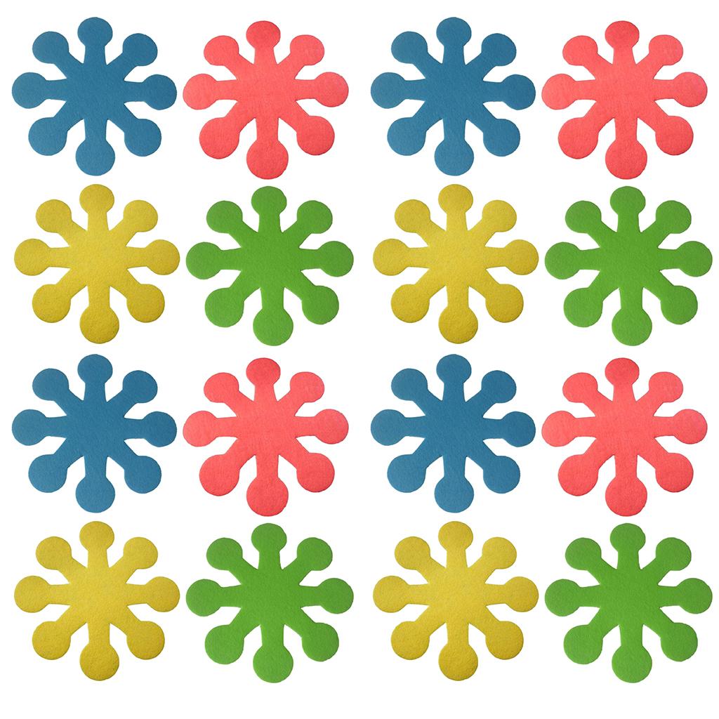 4set 16pcs Easter Decoration , Pot Mat Bowl Placement Heat Insulation Pads