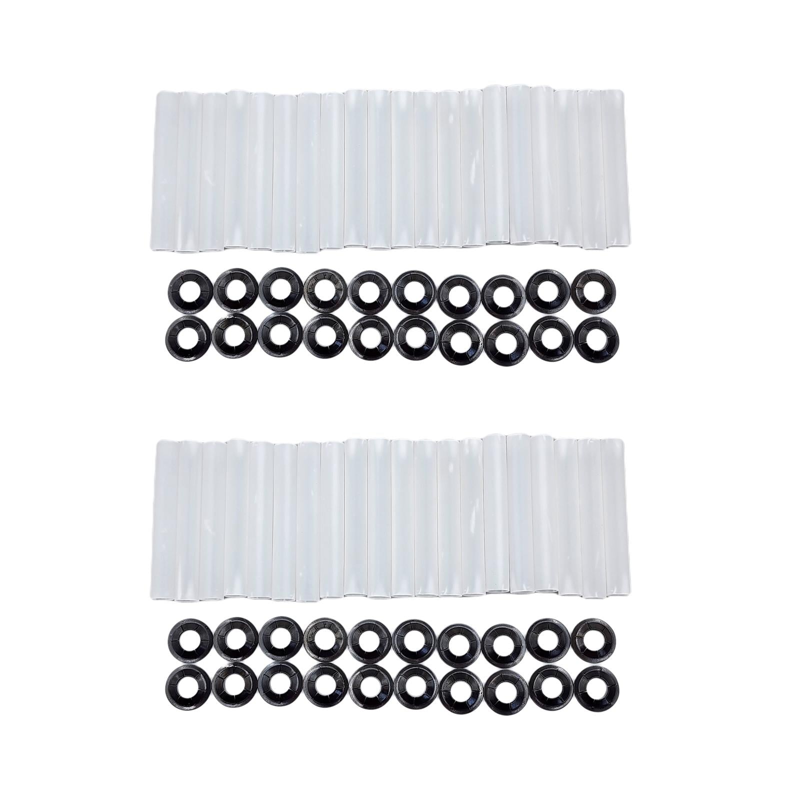 70mm Garage Door Hinge Quiet Roller Sleeves Hardware Tool Standard Roller