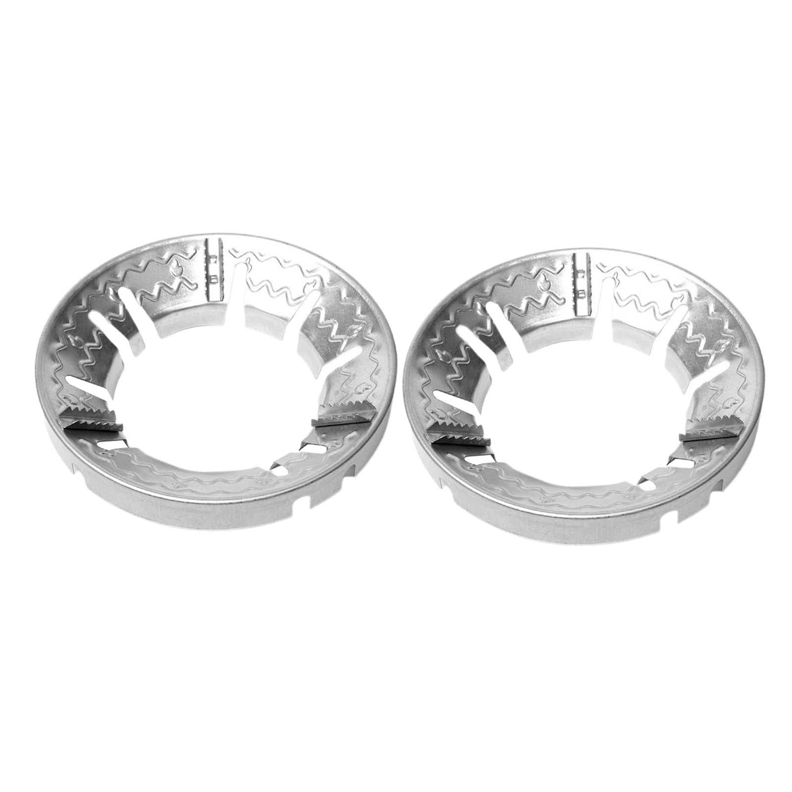 2x Gas rings Home Bracket Wok Rack Rings for Home Smaller Cookware Pot
