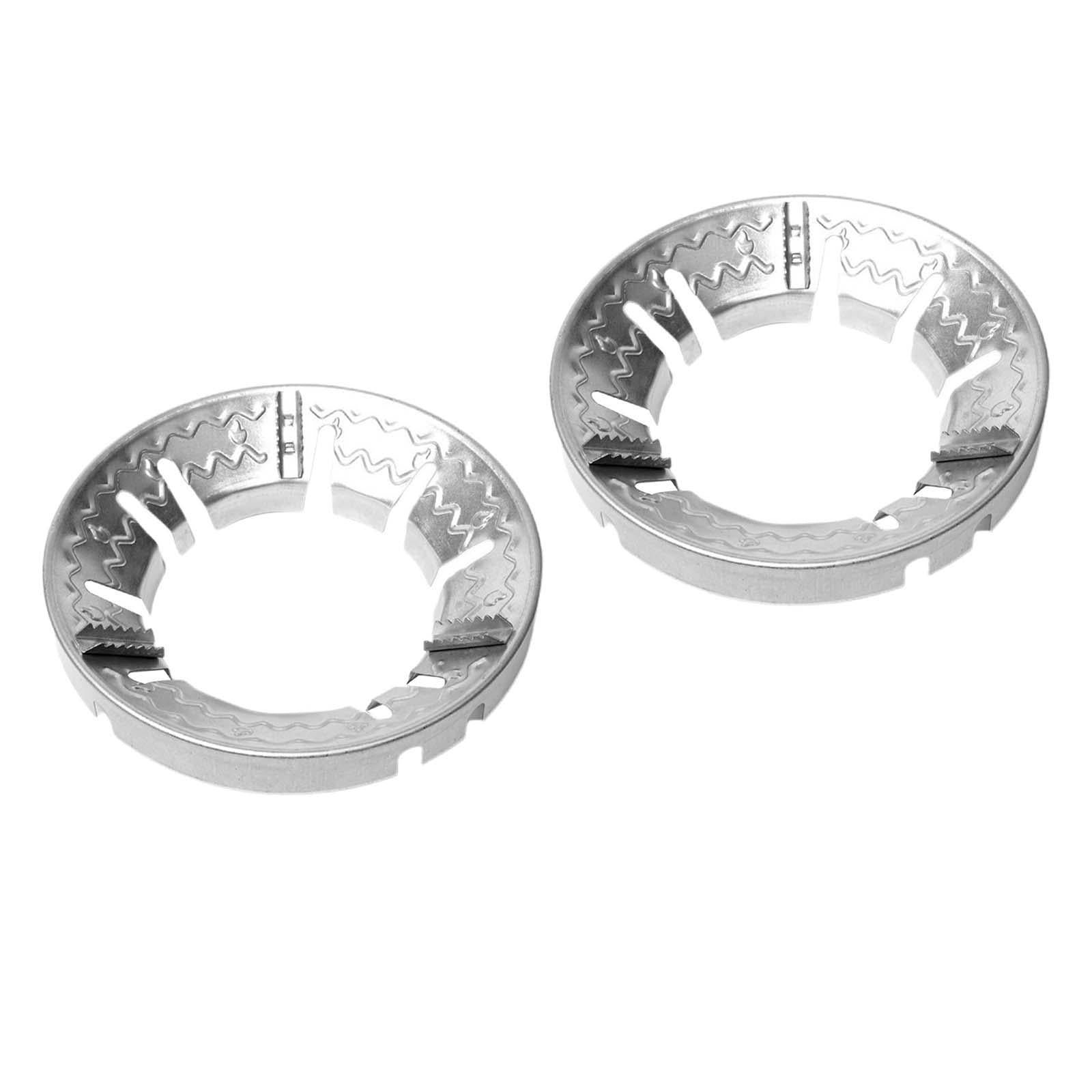 2x Gas rings Home Bracket Wok Rack Rings for Home Smaller Cookware Pot