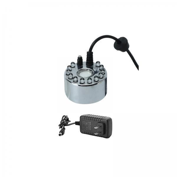 4xMini Mist Fogger Mister with Colorful Lights US 110V Plug