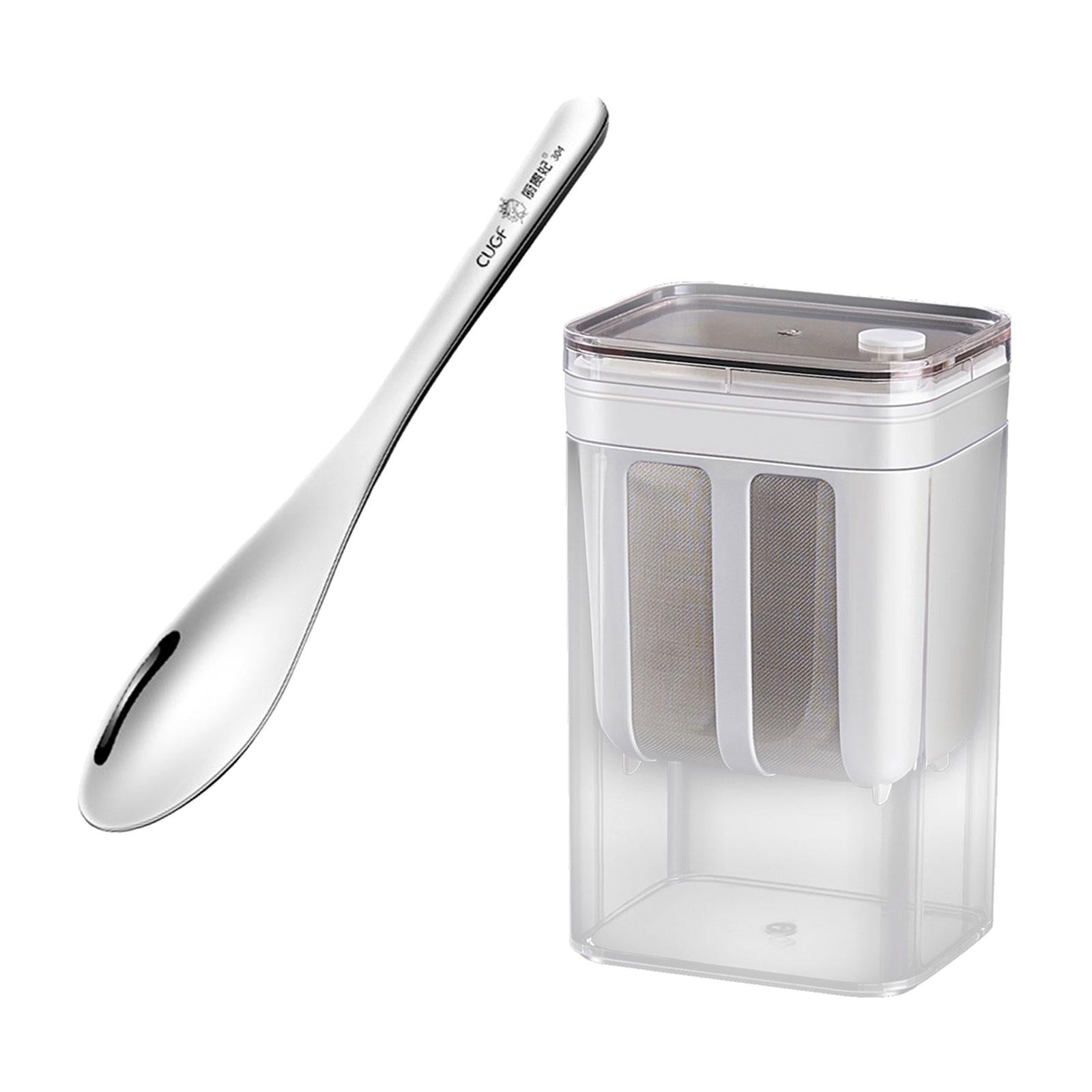 Greek Yogurt Strainer with teaspoon Food Yogurt Mesh Sieve for Kitchen Tool
