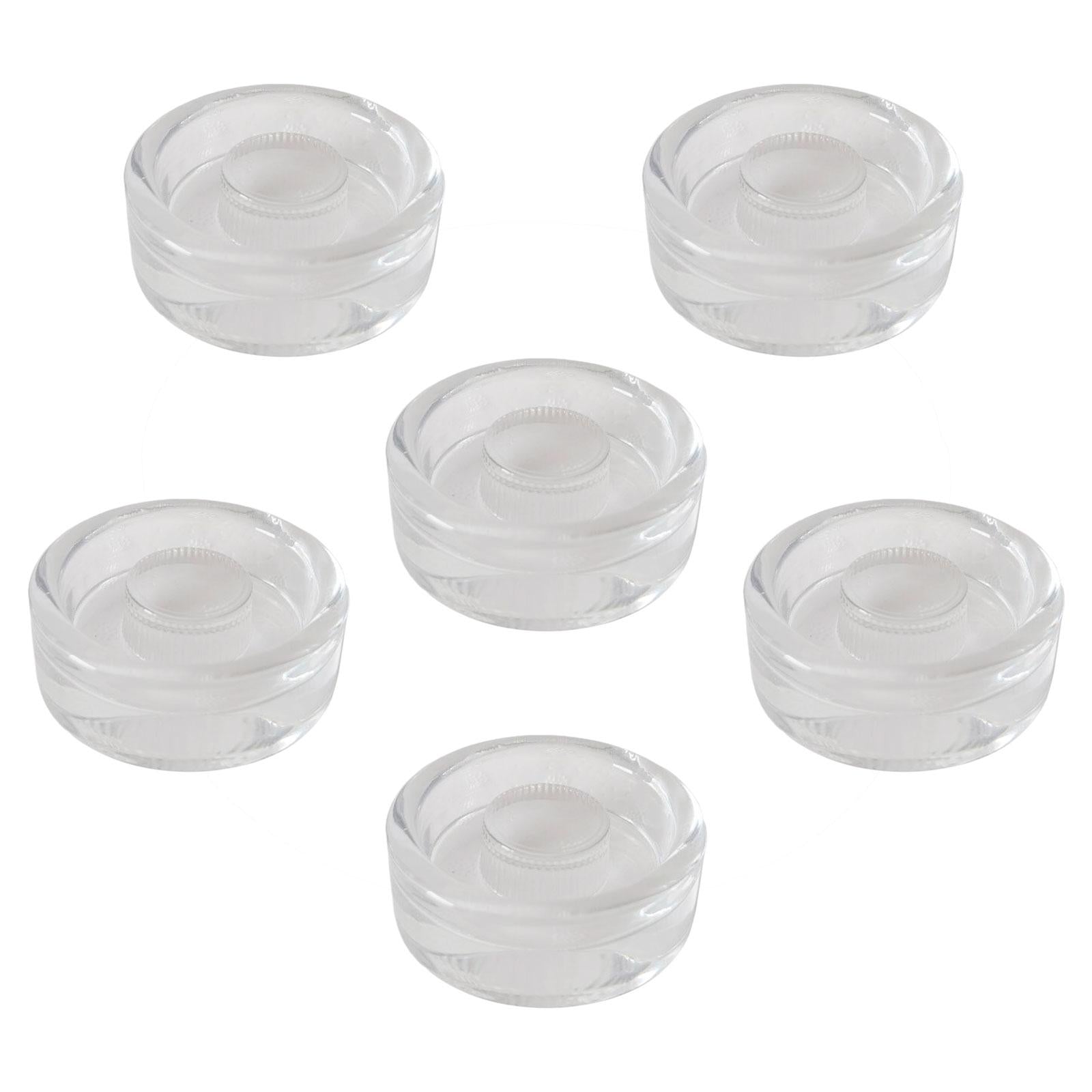 6 Pieces Fermentation Weights for Large Wide Mouth Jars Glass Jars